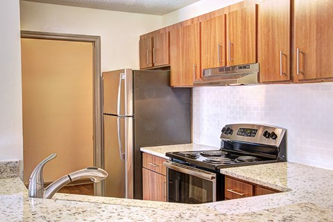 Luxury Apartments in Lawrenceville| Wesley St. Claire Apartments | Granite Countertops